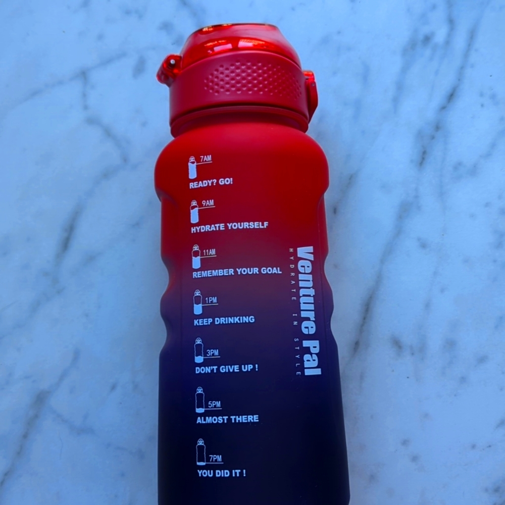 Venture pal motivational water bottle